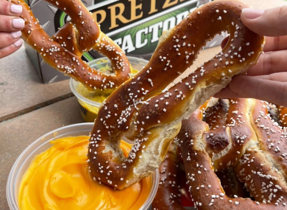 Best Pretzel with Cheese Dip Near Me
