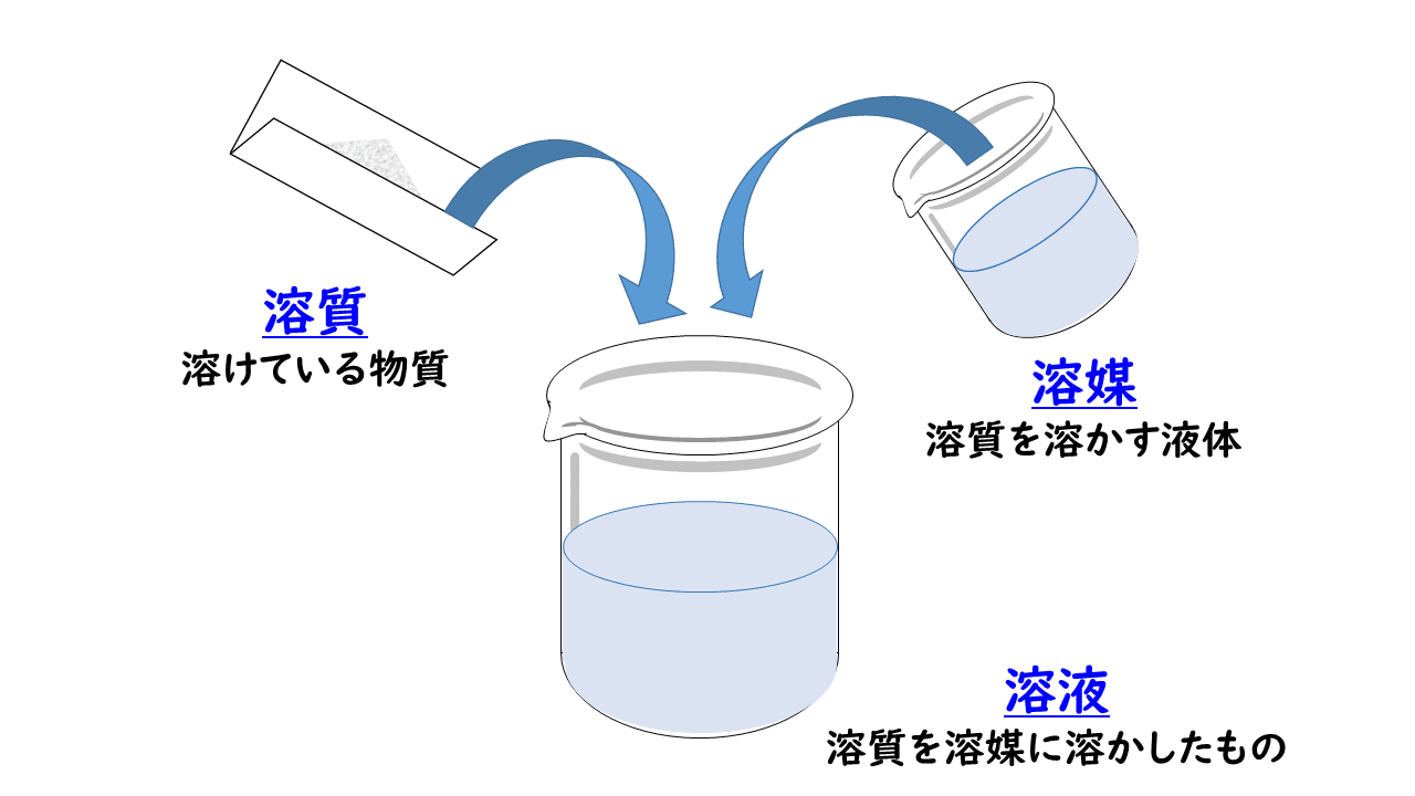 溶媒とは？溶質・溶液との違いや具体例・極性の仕組みまで徹底解説