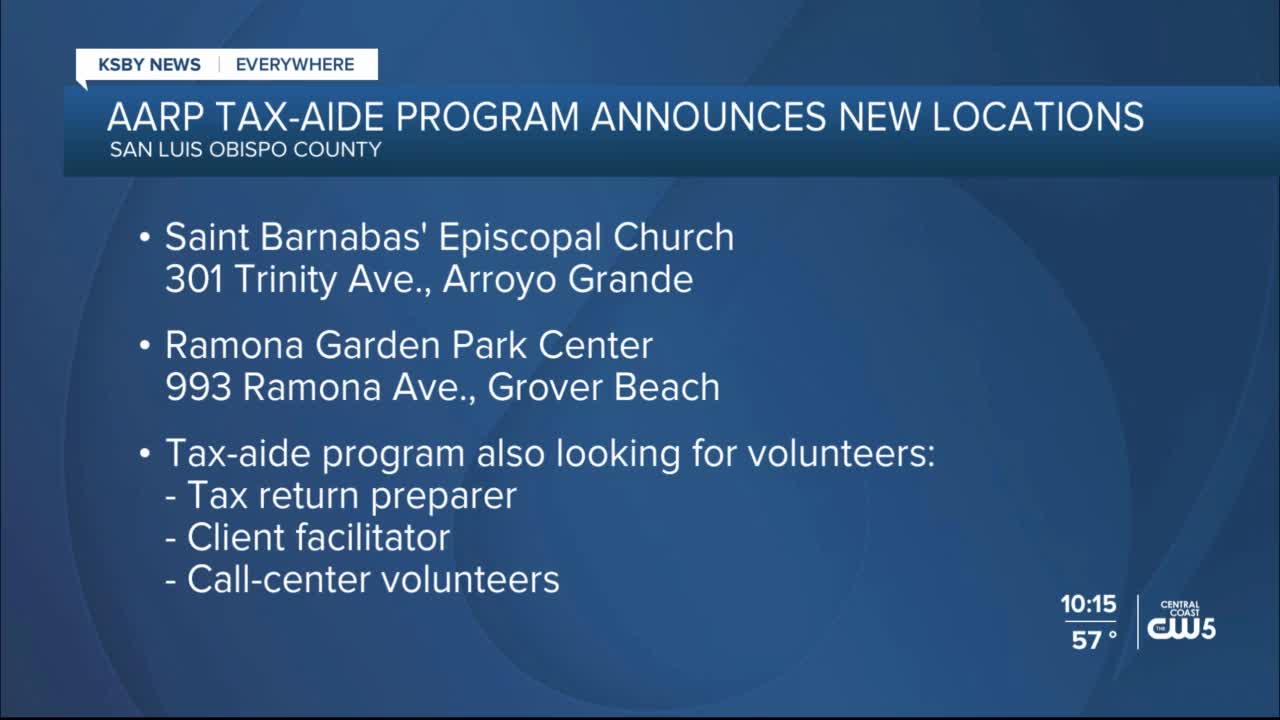 Aarp Tax Preparation Locations