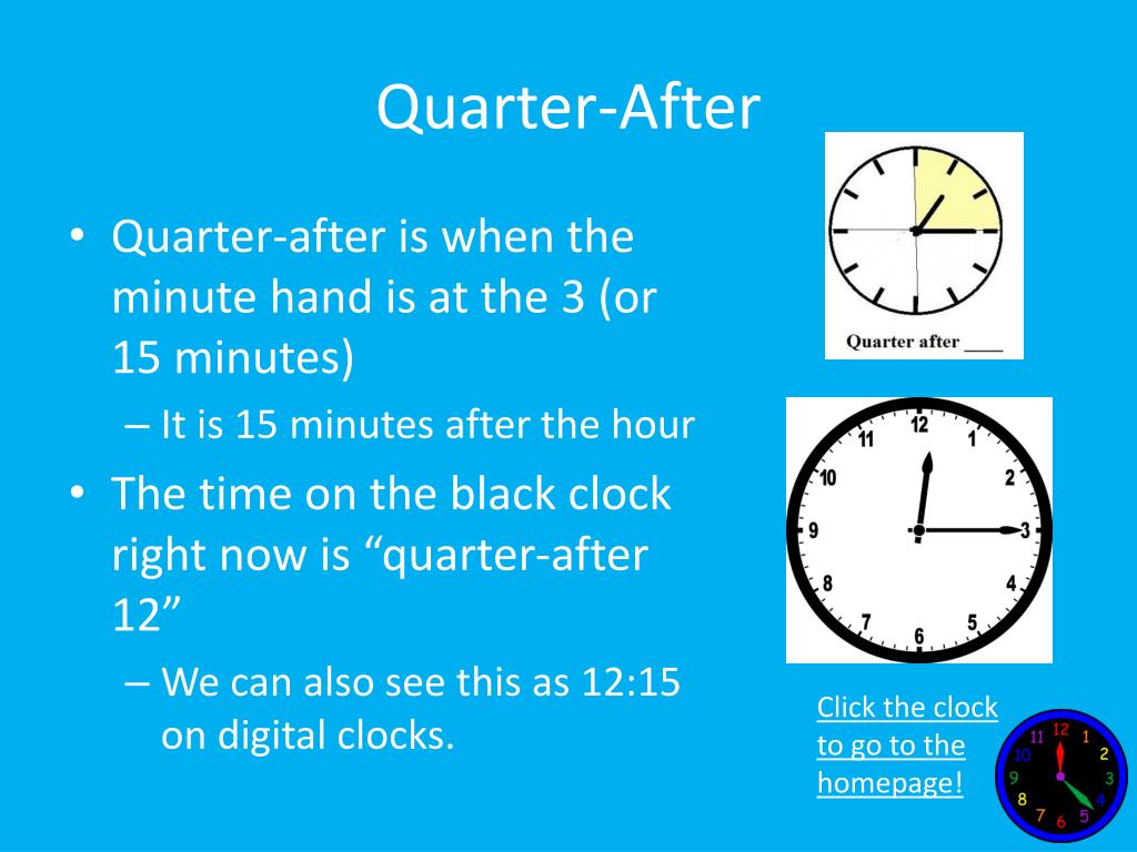 What Is Quarter After 1