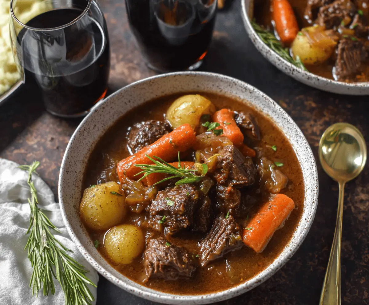 What Red Wine Should I Use for Beef Stew