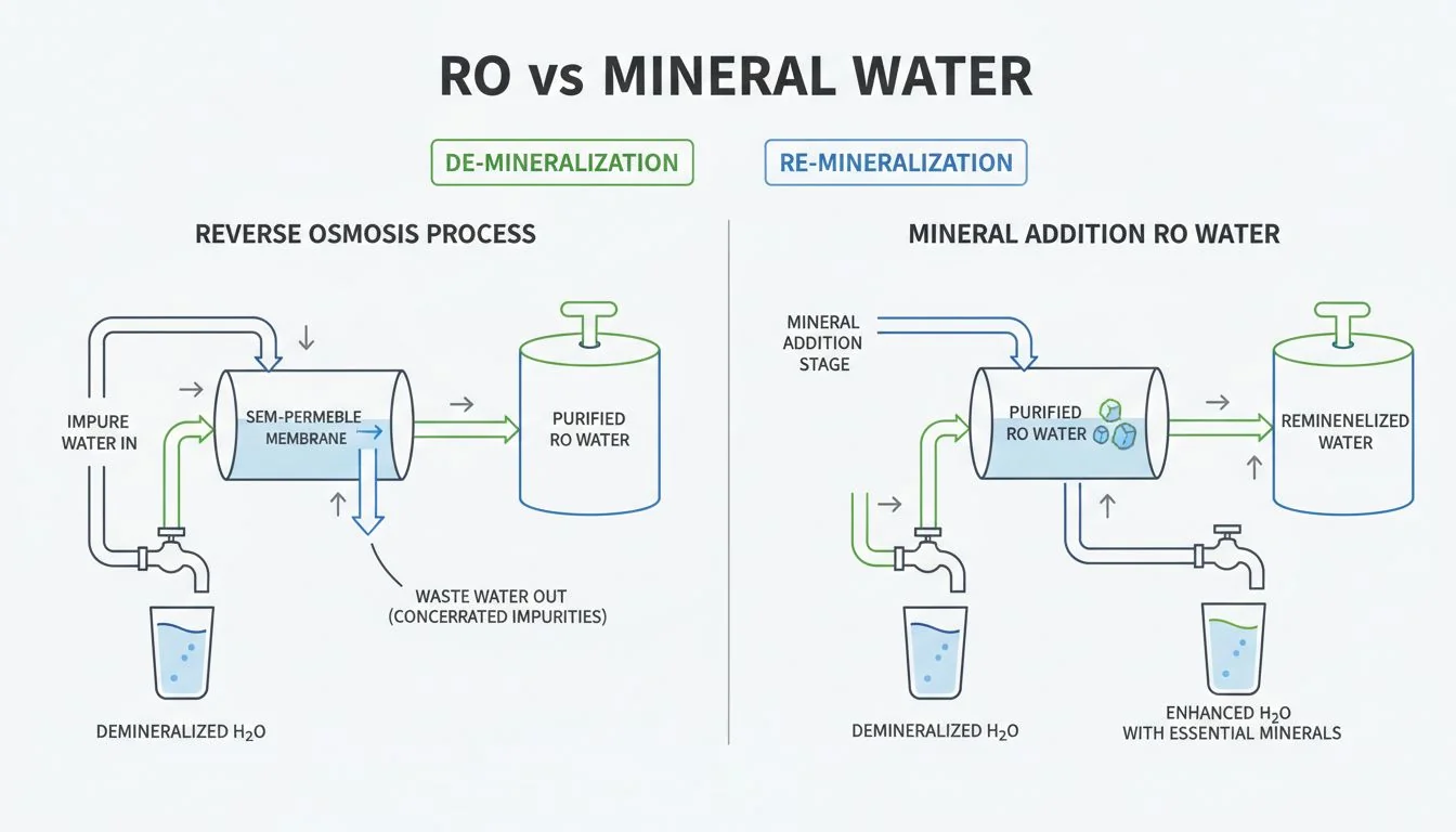 Adding Minerals Back to Reverse Osmosis Water