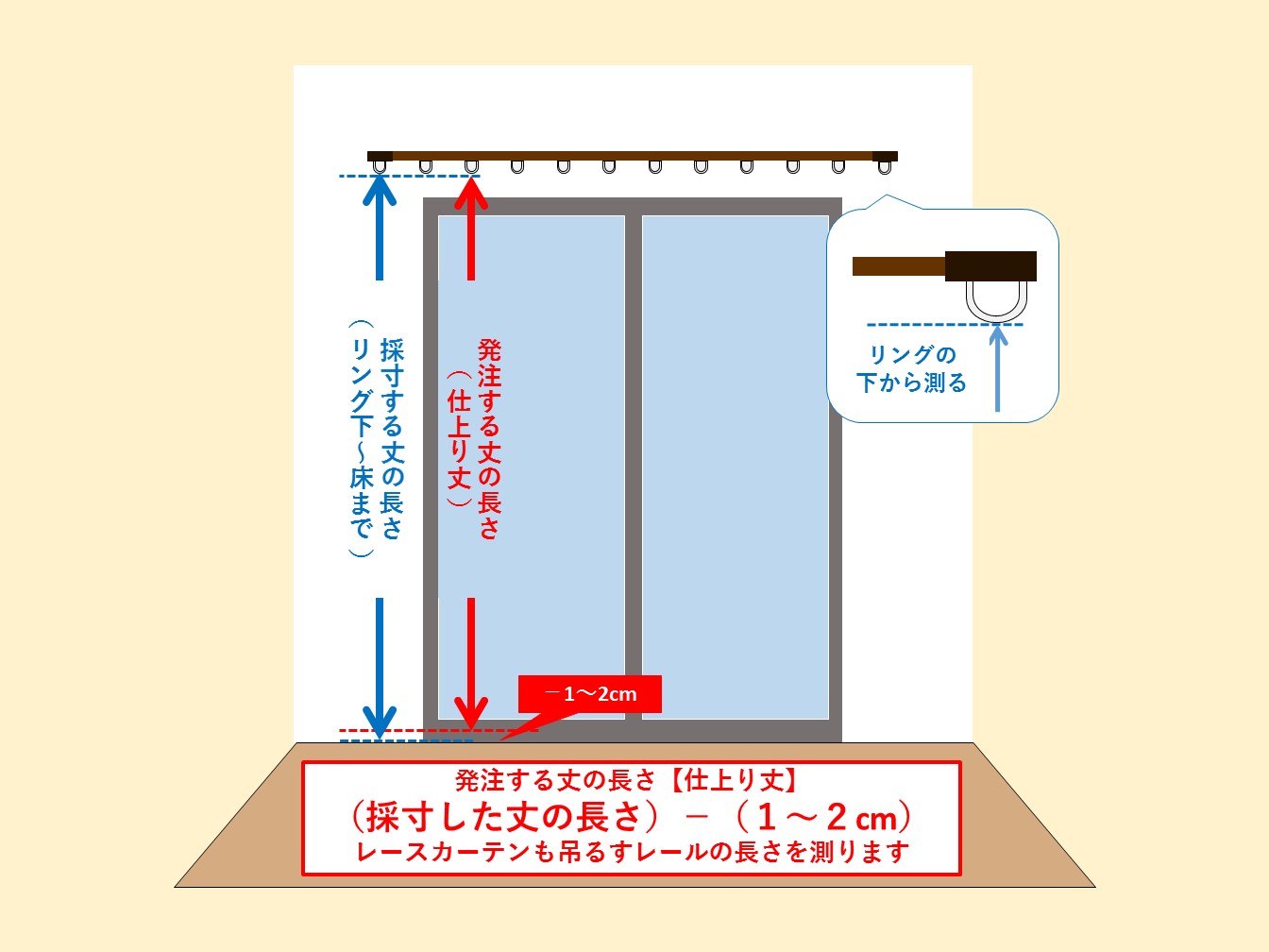 カーテンの長さで後悔しない！プロが明かす失敗ゼロの黄金比と採寸術