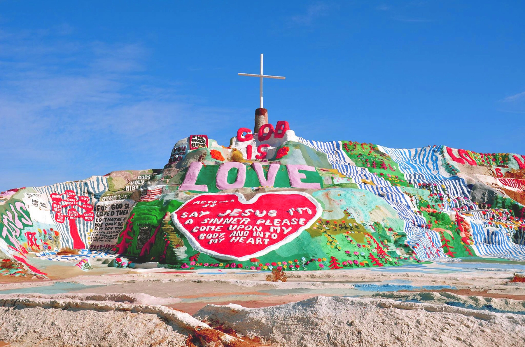 Salvation Mountain Leonard Knight