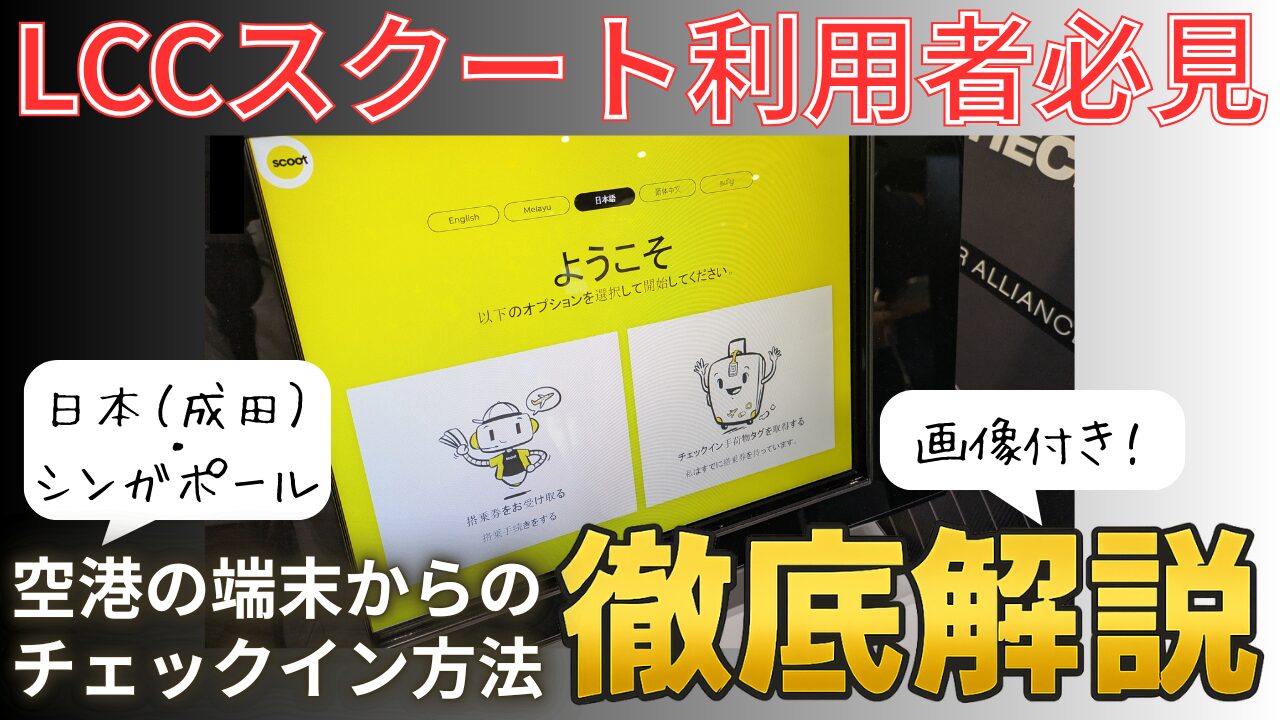 Scootオンラインチェックイン完全ガイド！出来ない原因と対処法