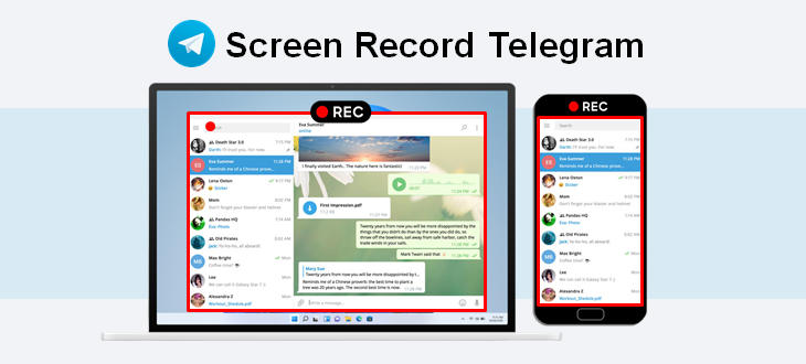 How to Screen Record on Telegram