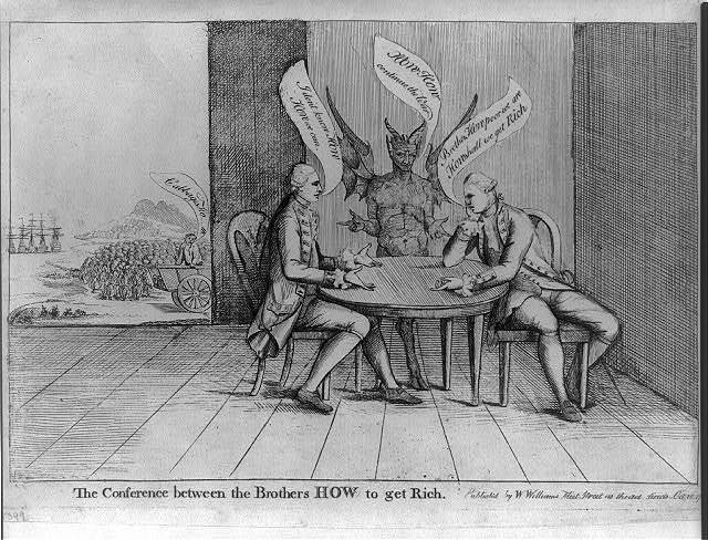 Political Cartoons from the Revolutionary War