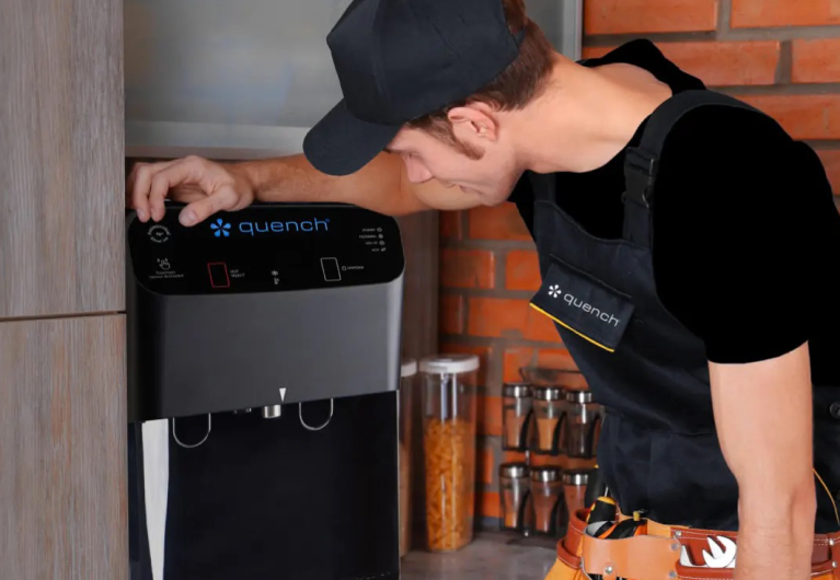 Evaluate the Water Filtration Company Quench on Sparkling Water Dispenser