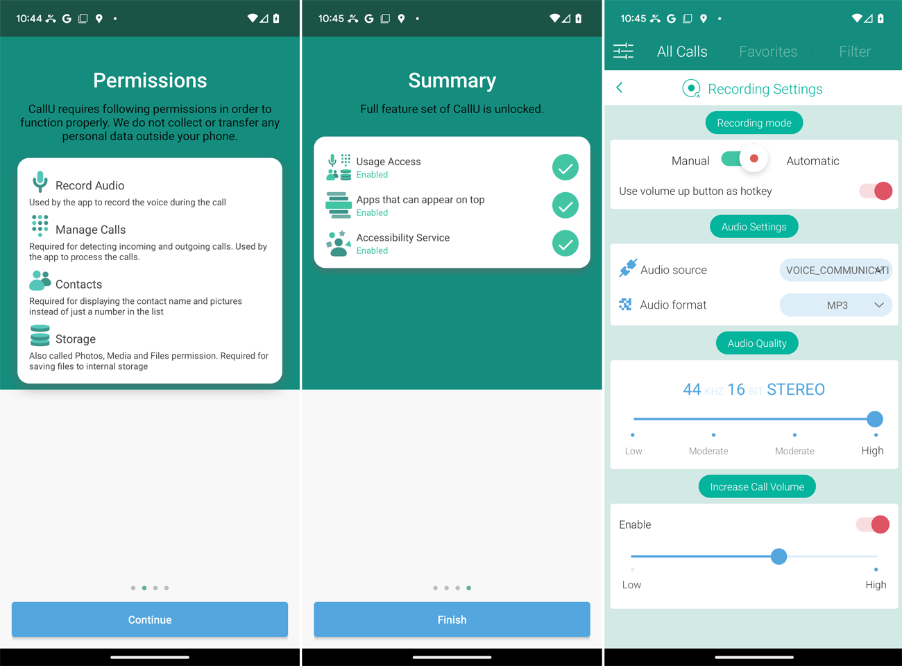 Automatic Call Recorder Pro for Android
