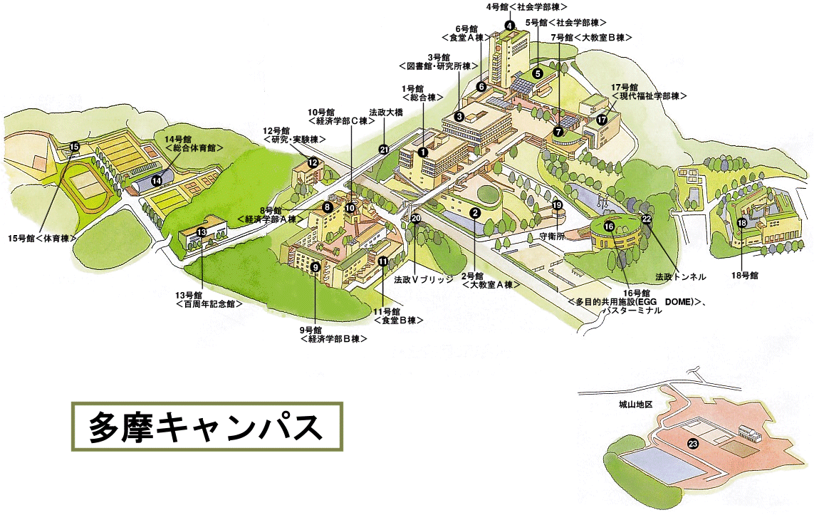 法政大学多摩キャンパスは遠い？学部魅力やアクセス・評判を徹底解剖
