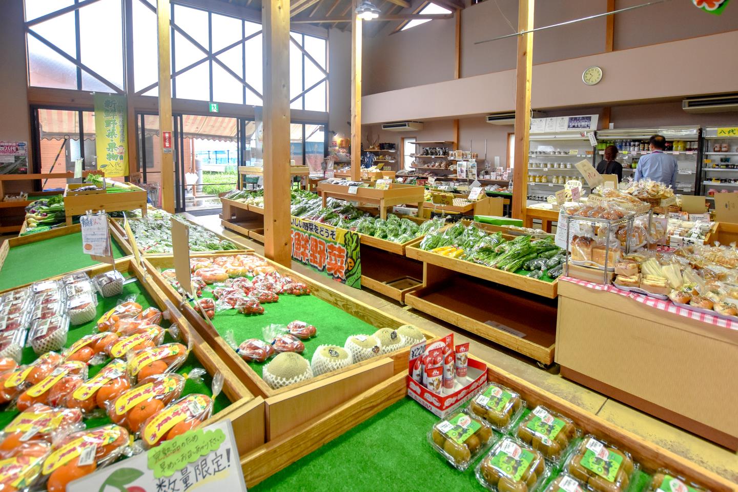 八代町農産物直売所グリーンファーム評判と混雑攻略！桃・ぶどう最新