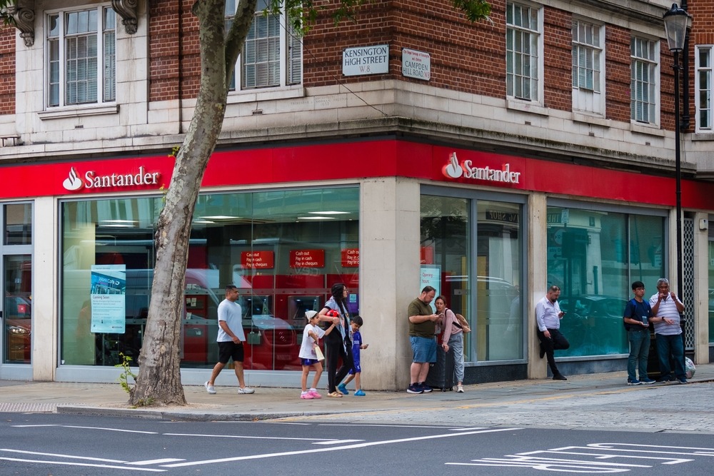 Santander Is Permanently Closing Numerous Branches as Digital Banking Increases