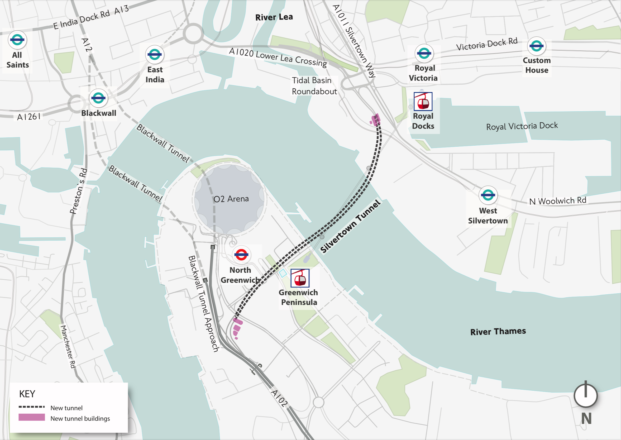 Blackwall Tunnel and Silvertown Tunnel Charge