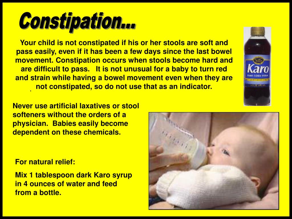 How Much Karo Syrup for Newborn Constipation