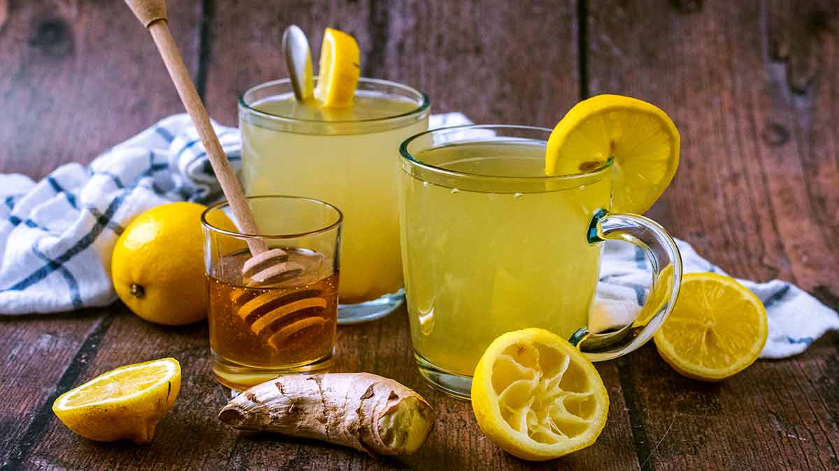 Lemon Juice with Honey