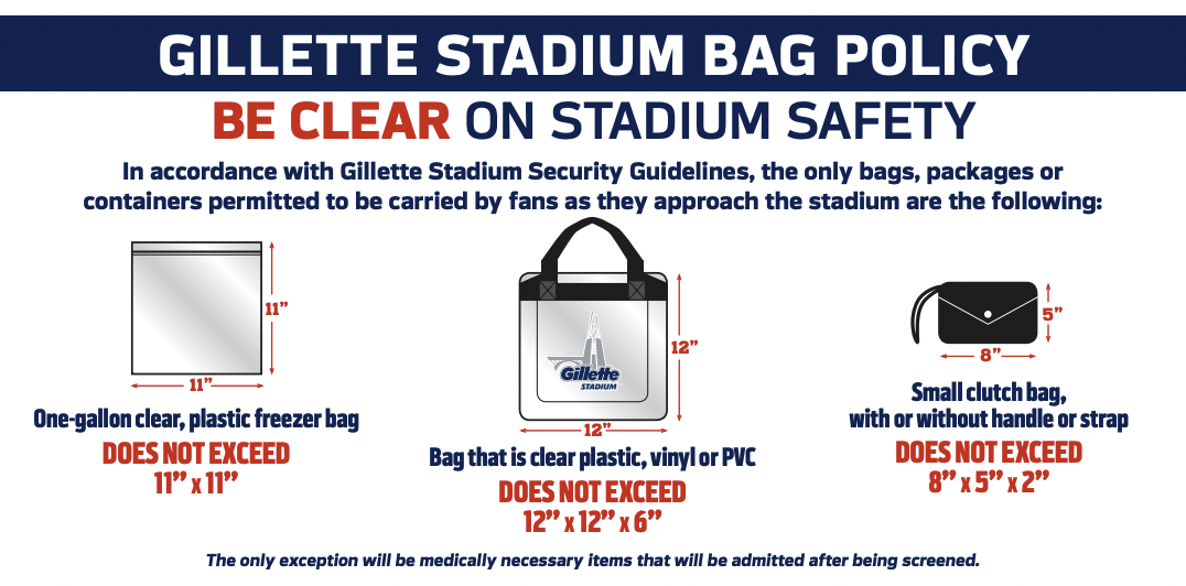 Lower Com Stadium Bag Policy