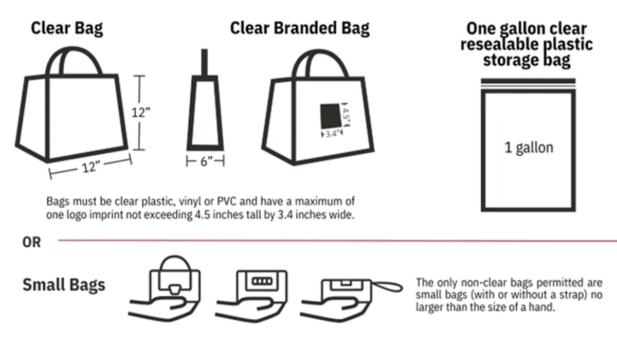 Hershey Stadium Bag Policy