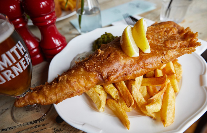 Best Fish and Chips Pub London