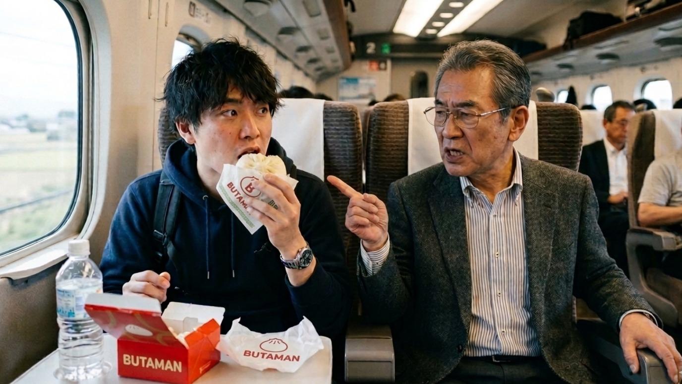 新幹線で551の豚まんは迷惑？車内飲食の是非と匂い対策の全真相