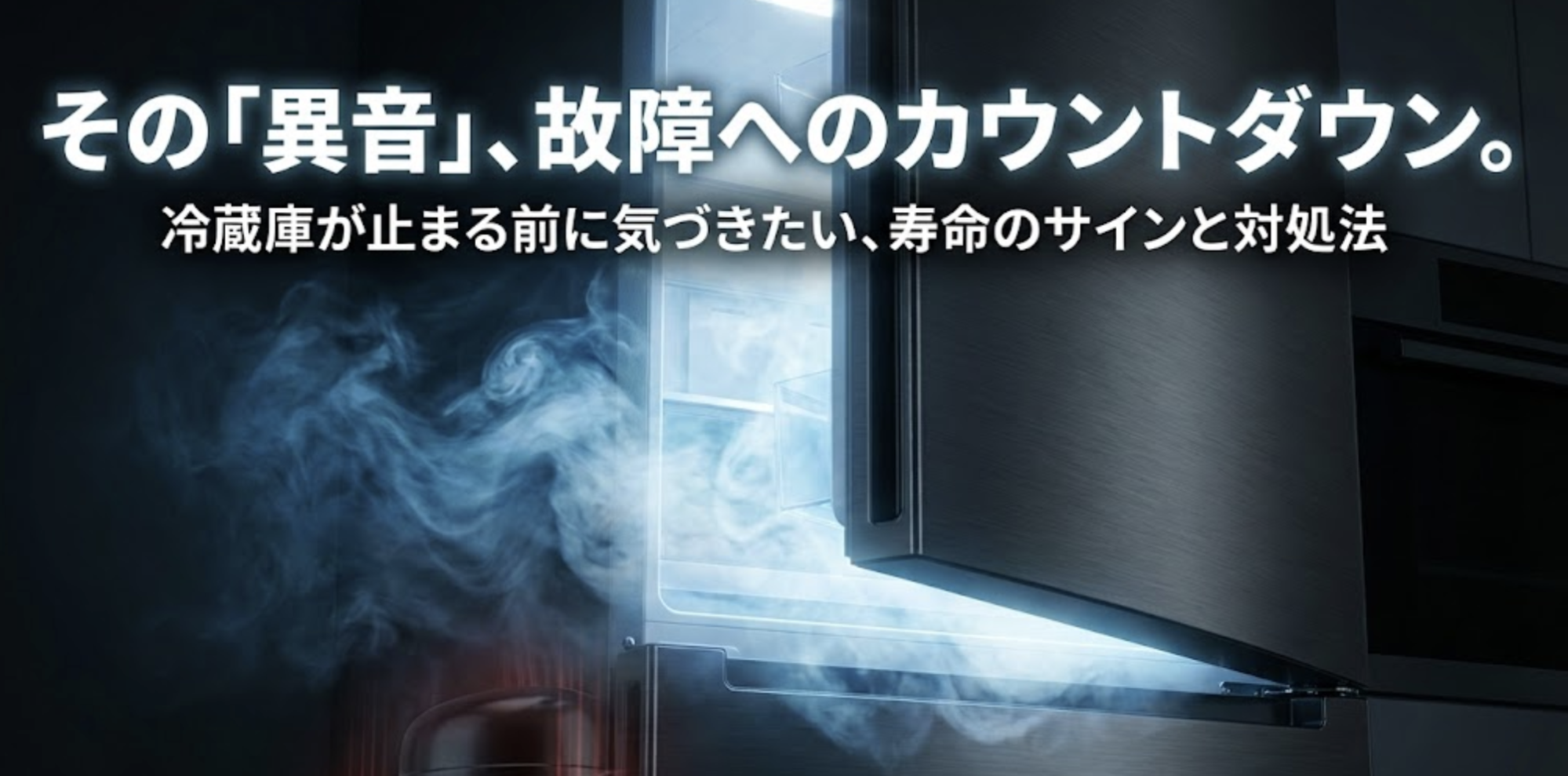 冷蔵庫が壊れる前兆サインとは？異音や冷えの異常と買い替え判断基準