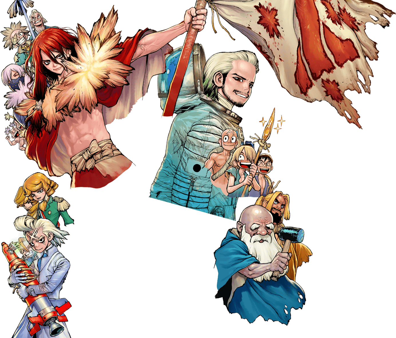 ドクターストーン人気ランキング決定版！公式投票と波乱の順位を徹底解剖