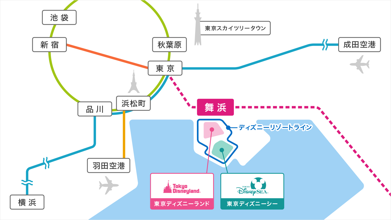 ディズニーシーから東京駅、最速で帰れる裏ワザ2026年完全版
