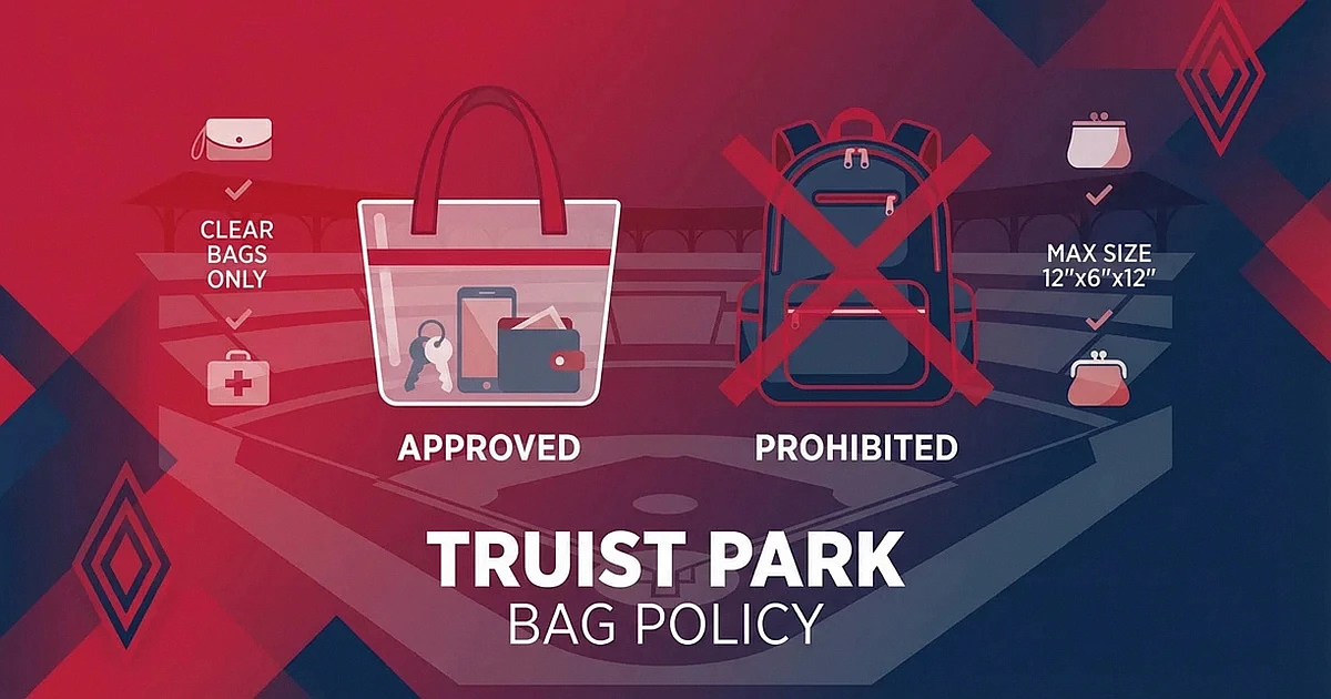Clear Bag Policy Truist Park
