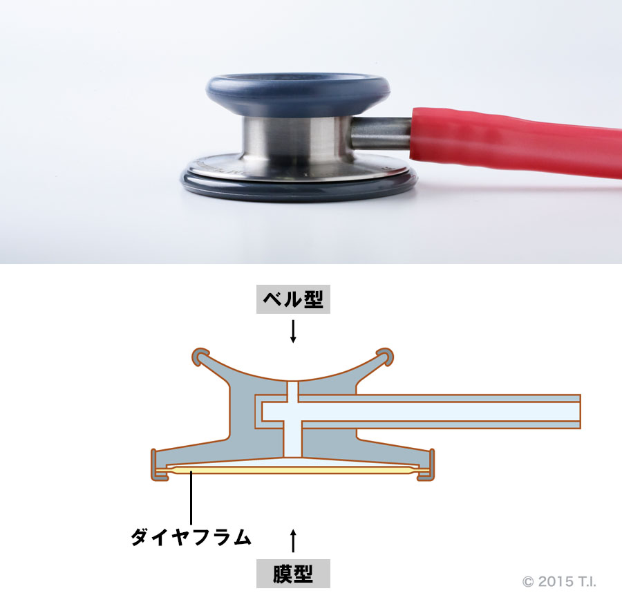 聴診器の膜型とベル型の違いを徹底解説！当て方のコツと最新知識