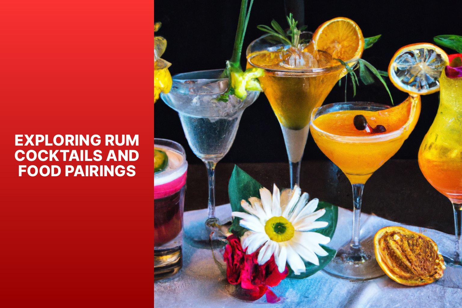 Food Pairing with Rum