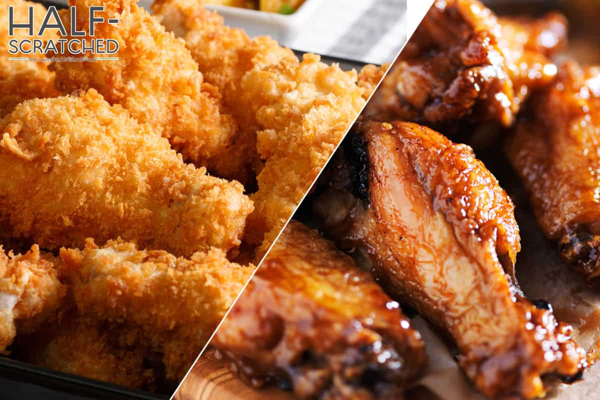 Breaded vs Unbreaded Wings