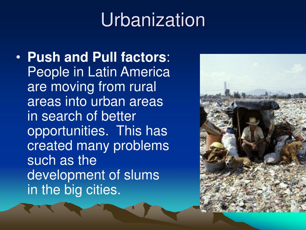 Describe Two Environmental Impacts of Urbanization in Latin America