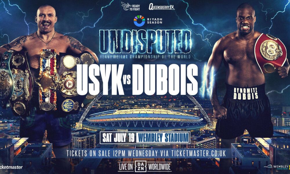 Where Can I Watch Usyk vs Dubois 2