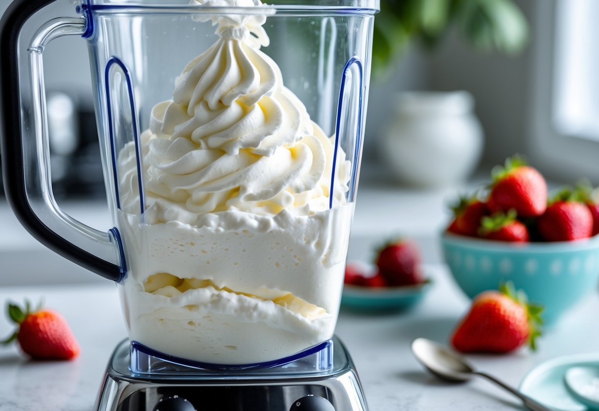 How to Make Whipped Cream in a Blender