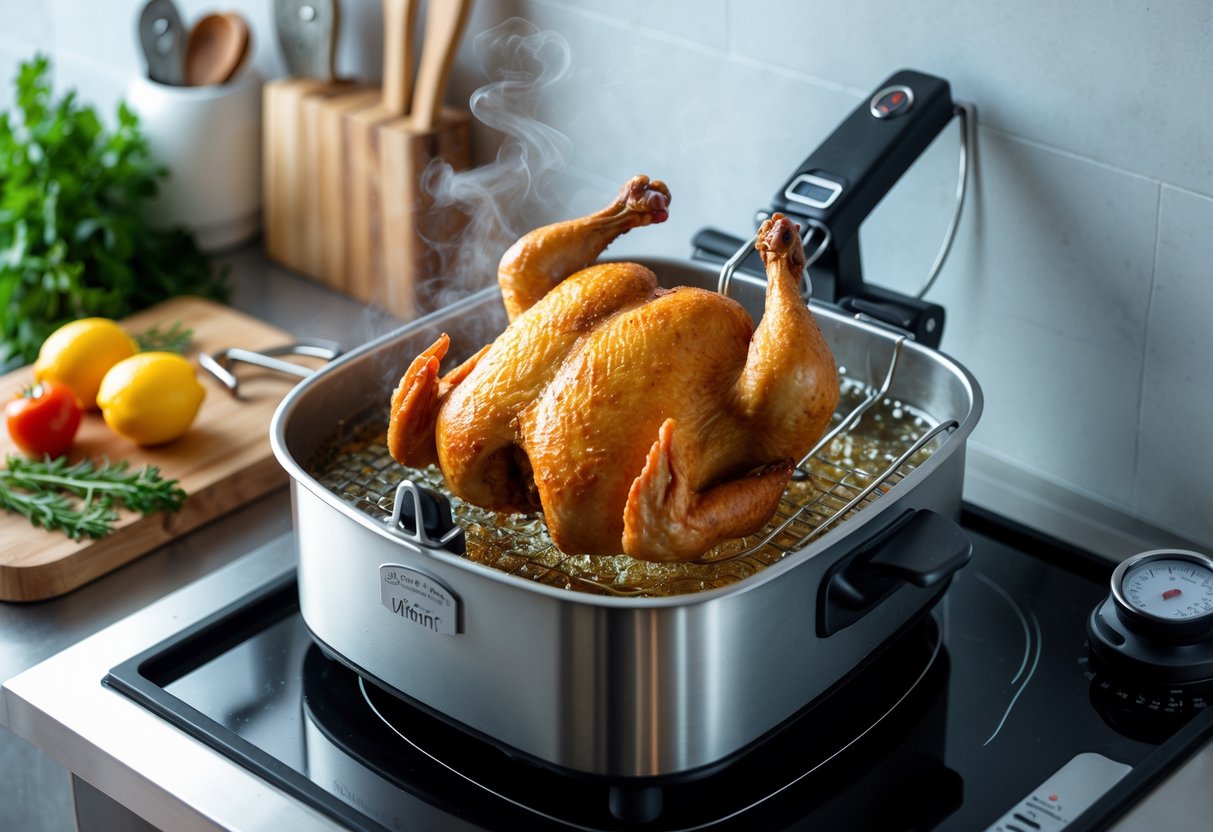 Deep Fryer for Whole Chicken