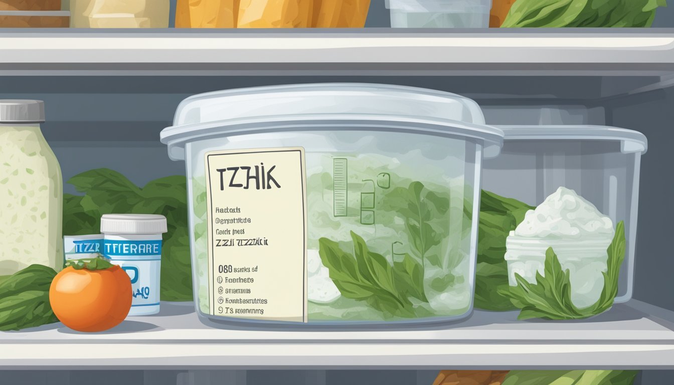 How Long Does Tzatziki Last in the Fridge
