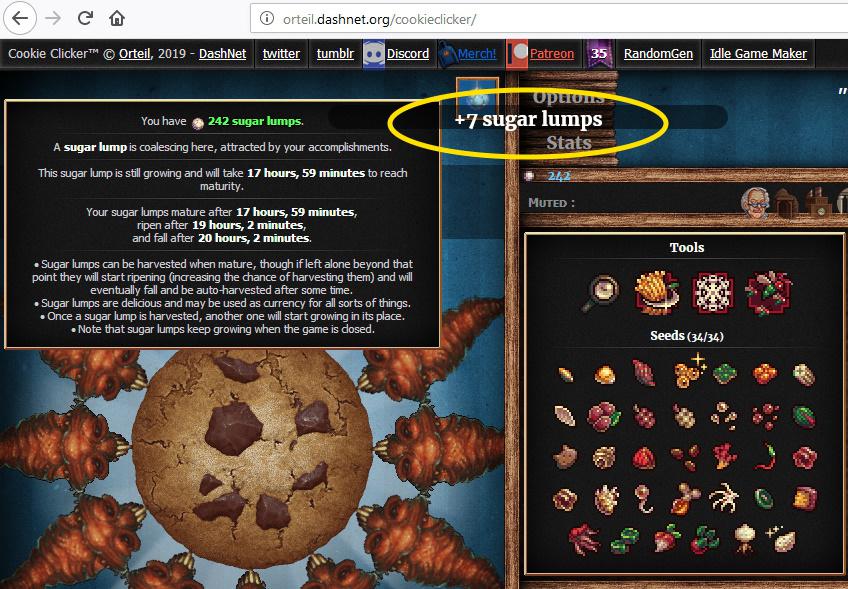 How to Use Sugar Lumps in Cookie Clicker