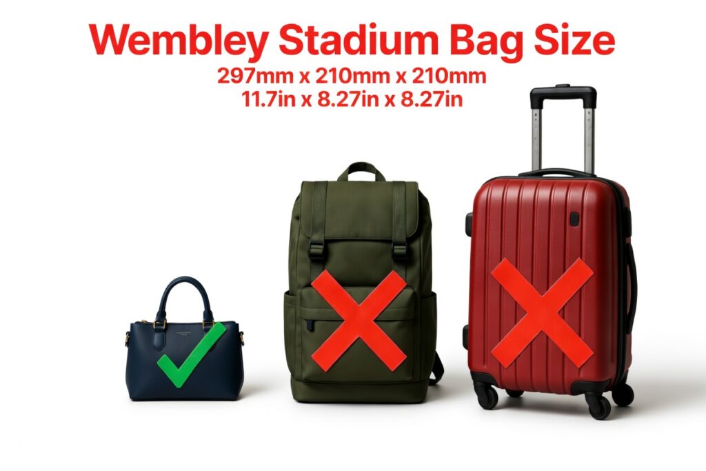 Wembley Eras Tour Bag Policy