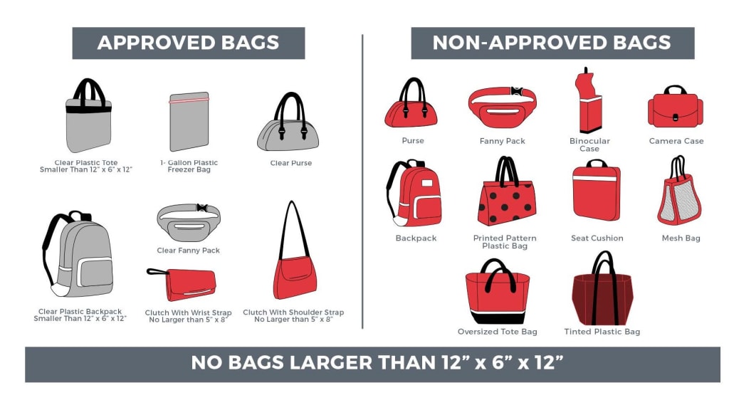 River Cats Clear Bag Policy