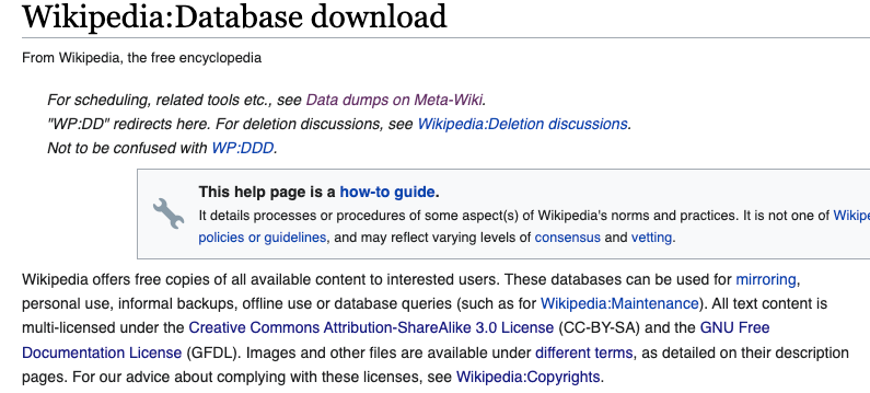 How to Download All of Wikipedia