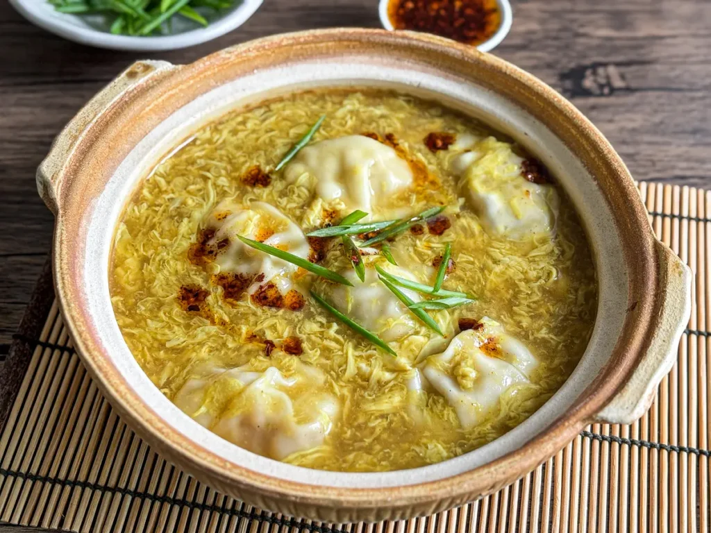 Wonton Egg Drop Soup