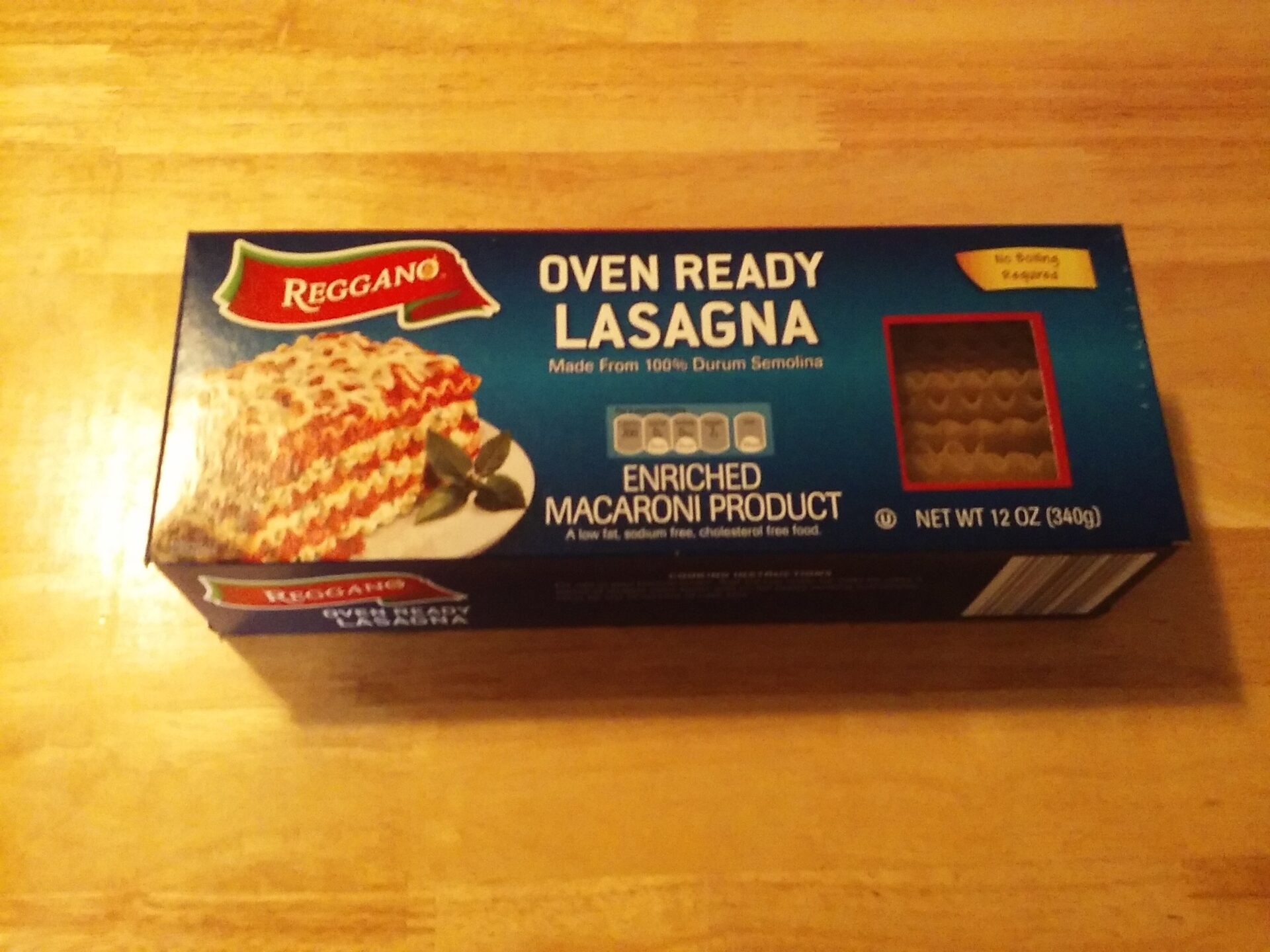 What Does Oven Ready Lasagna Noodles Mean