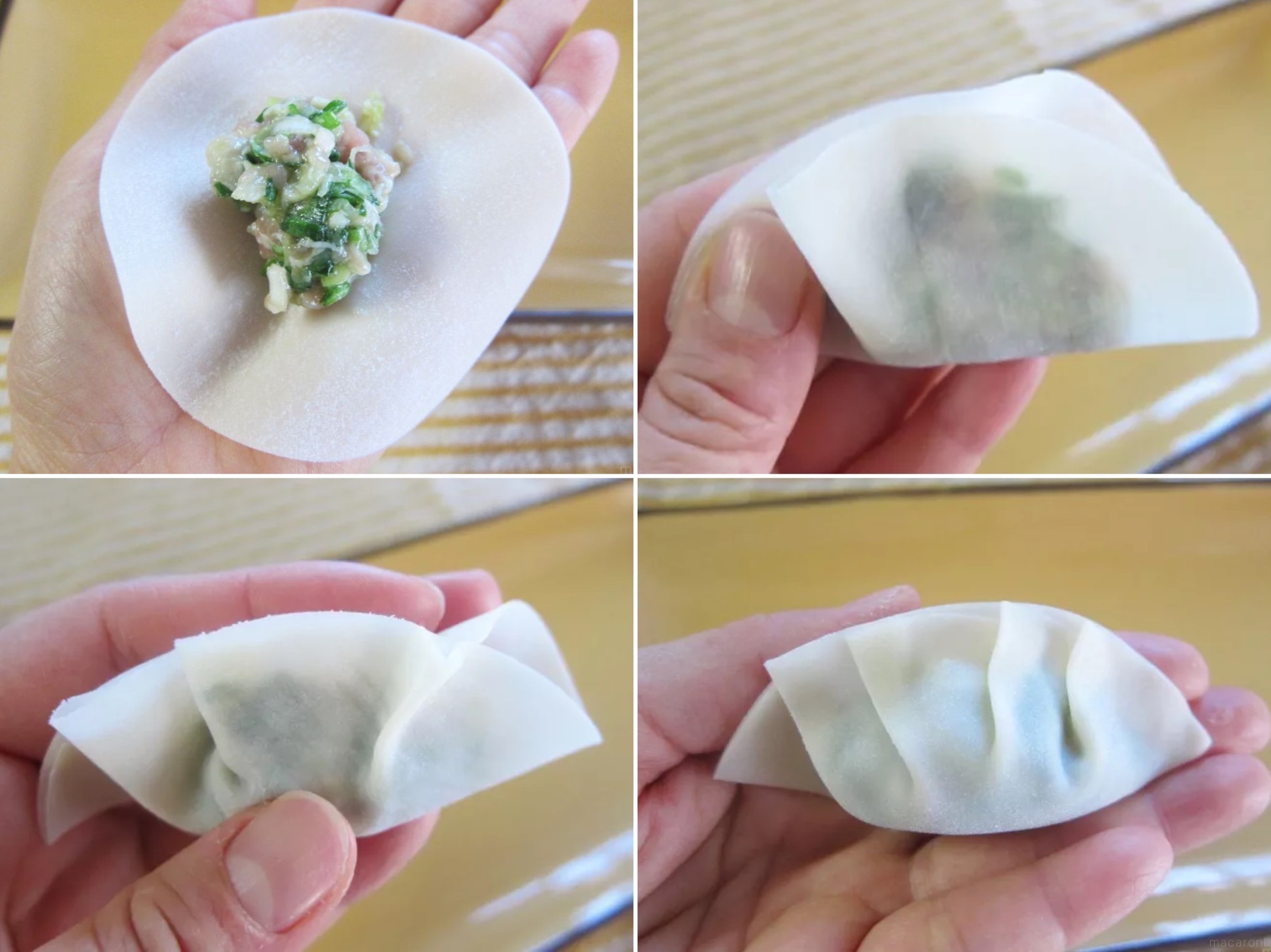 餃子の簡単な包み方決定版！ヒダなし3秒ワザと破れない黄金比を徹底解説