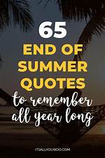 12 End-of-Summer Quotes to Help Soften the Blow Now That Beach Season Is Almost Over