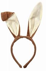 Adorable Bunny Ear Headband in Chic Brown