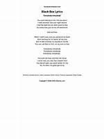 Black Box’severybody Everybody Lyrics