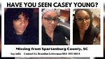 Casey Young's Disappearance in Spartanburg, Sc