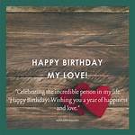 Celebrate with Love: Happy Birthday, My Beloved Husband!