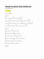 Discover the Enchanting Lyrics: Heads Carolina, Tails California