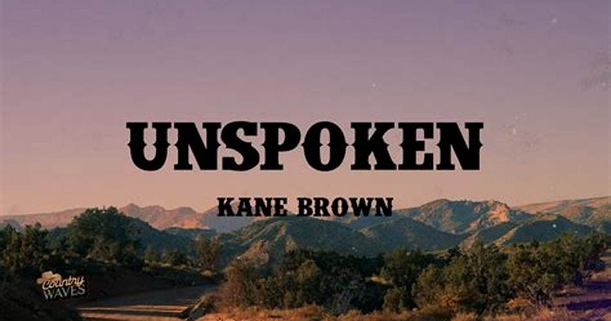 Discover the Unspoken Truths About Kane Brown's Guiding Force: His Father