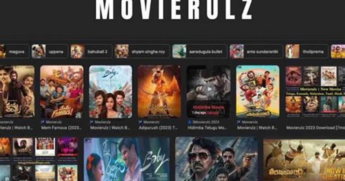 Download the Latest Movies with Movierulz Today 2024